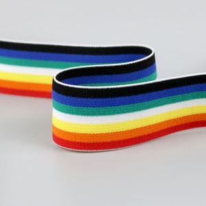 Fabricante Profesional de Cintas Elásticas de Nailon, Poliéster y Látex JACQUARD, Cintas Elásticas Teñidas con Hilo, Cintas Elásticas para Cintura - Product Image 4