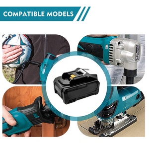 Batería de Repuesto de Alta Capacidad de 8000 mAh para <span class=keywords><strong>Makita</strong></span> de 18 V, <span class=keywords><strong>BL1860B</strong></span> BL1850B BL1830B LXT400, con Indicador LED, Herramienta Eléctrica Inalámbrica - Product Image 6