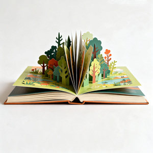 Libri Pop-up Educativi per Bambini con Copertina Rigida OEM, Libri Illustrati Personalizzati con Attività sui Dinosauri per <span class=keywords><strong>l</strong></span>'Apprendimento Precoce - Product Image 4