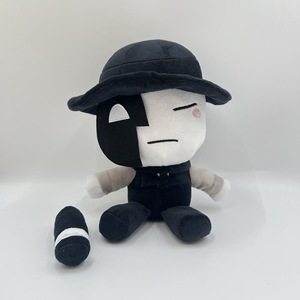 Artful Death <b>Plush</b> Toy 25cm Seated Masked Man <b>Anime</b> Style Stuffed Doll For Youth Collectible Gift - Product Image 2