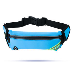 Sport Money Belt Fanny Pack Ceinture de course Sac de <span class=keywords><strong>taille</strong></span> avec porte-bouteille d'eau - Product Image 5