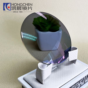 HONGCHEN, lentes bifocales fotográficas superiores redondas 1,56 de alta calidad, lentes ópticas de transición tintadas bifocales HMC - Product Image 1
