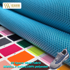 <span class=keywords><strong>Tela</strong></span> <span class=keywords><strong>de</strong></span> malla 3D espaciadora, resistente a desgarros, antiarañazos, ligera e impermeable para la lengüeta, plantilla y parte superior del calzado, <span class=keywords><strong>de</strong></span> fabricante. - Product Image 1