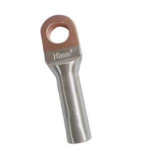 Borne de cordon nasal Style européen étamé Continental cuivre aluminium Terminal EUP pince à sertir pour boîte de jonction de câble