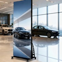 Panneau publicitaire LED vertical certifié CE P1.53, luminosité de 600 nits &amp;   Durée de vie de 100 000 heures - Achetez le produit sur Alibaba.com