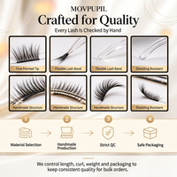 Faux cils en grappe Movpupil
