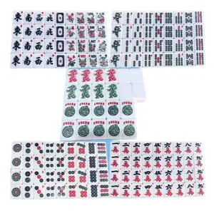 Conjunto de Mahjong personalizado Chino Americano Singapur Malasia Japonés Mahjong fabricante y proveedor en China
