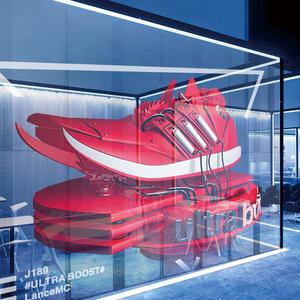 P6.25mm Transparency Holographic LED <b>Film</b> Flexible Screens for Retail Store Glass Led Display Transparent Screen YH-HI Flexible - Product Image 4