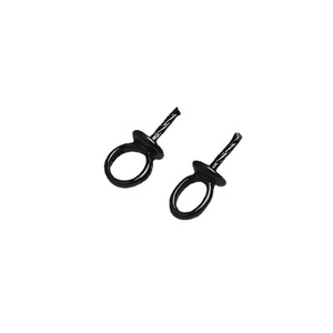 Componentes de Plata S925 para Fabricación de Joyería, Colgante Circular Grande, Estilo Simple, Multiusos, para Accesorios de Cabello, Base Vacía - Product Image 4