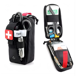 Rip-Away EMT aide médicale IFAK pochette de sauvetage, trousse d'aide <span class=keywords><strong>sac</strong></span> <span class=keywords><strong>sac</strong></span> médical voyage <span class=keywords><strong>pharmacie</strong></span> <span class=keywords><strong>sac</strong></span> Camping en plein air Portable - Product Image 3