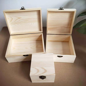 Elegante Scatola <span class=keywords><strong>Regalo</strong></span> <span class=keywords><strong>in</strong></span> <span class=keywords><strong>Legno</strong></span> con Coperchio a Cerniera per Gioielli e Profumi, Custodia di Lusso per Matrimoni - Product Image 2