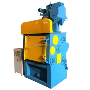 Small Forging Cleaning Q32 Series Rubber Belt Track Crawler Shot Blasting Machine Manufacturer