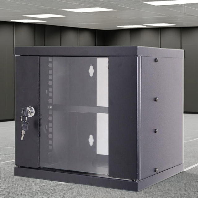 4U Small Computer Network Server Rack IP20 Wall Mount Waterproof Fully Assembled Cabinet in Stock