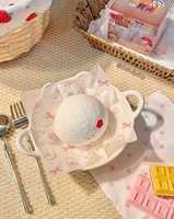 Doudou Sakura Onigiri Balle de riz en mousse PU à remontée lente, jouet sensoriel anti-stress à presser, cadeau fantaisie