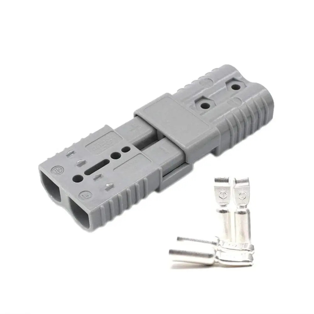 Anderson Power Products SB50 Connector Kit, 50 amp, Gray Housing, w/ 10 12 AWG, 6319