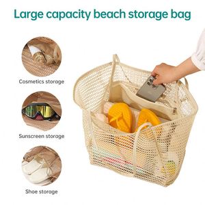 Sac de plage en tricot personnalisé avec nom brodé, cadeau pour demoiselle d'honneur, sac à bandoulière rétro pour les vacances d'été - Product Image 5