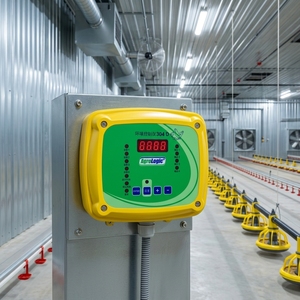 Unité de contrôle automatique de la température, de l'humidité et de la ventilation pour volailles - Contrôleur climatique Agrologic Temp Tron 607A-C - Product Image 5