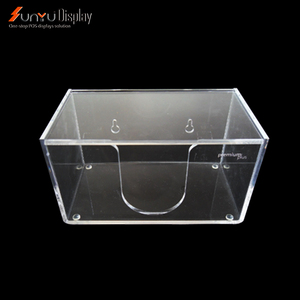 Scatola di stoccaggio acrilica quadrata personalizzata all'ingrosso scatola di lucidatura trasparente con Display a serratura uso del prodotto - Product Image 3