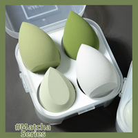 Éponge de maquillage originale en forme de goutte d'eau sans latex pour une couvrance modulable du fond de teint