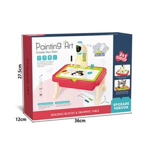 Table de Peinture Artistique Éducative avec Projecteur Magique et Tableau Magnétique DIY pour Enfants - Product Image 6