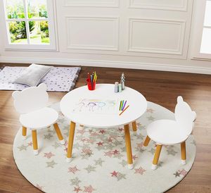 Ensemble de table de jeu sensoriel pour enfants de style nordique avec plateau sensoriel pour manger dans la chambre, à l'école, en bois, pour enfants et bébés - Product Image 1