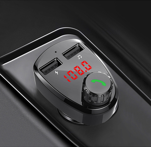 Transmisor FM Estéreo G13 Portátil con Doble USB <span class=keywords><strong>para</strong></span> Carga Rápida en <span class=keywords><strong>el</strong></span> Auto, Reproductor MP3 WAV Multifuncional <span class=keywords><strong>para</strong></span> 5.0 - Product Image 4