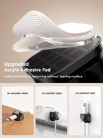 Petit organisateur de câble magnétique étanche PC et Silicone USB Data Clip Wire Holder pour chargeur casque écouteurs sac de rangement