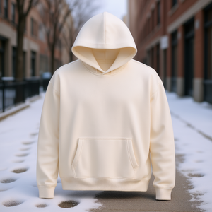 Sweat-shirt à capuche personnalisé Reklo Industries pour homme, 100% coton, coupe ample, chaud pour l'hiver, service OEM ODM - Product Image 2