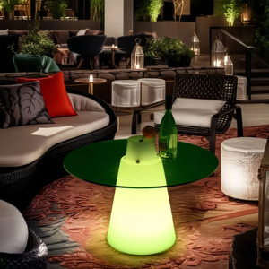 Chiếu Sáng LED Thanh Bảng Thiết Lập Câu Lạc Bộ Đêm Ánh Sáng Lên Cocktail Bảng Và Ghế Cho Nhà Hoặc Nhà Bếp Ngoài Trời Đồ Nội Thất Sân Vườn - Product Image 3