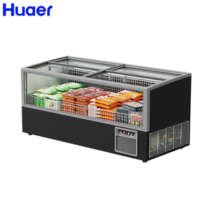 Congélateur vitrine commercial incurvé à économie d'énergie pour supermarchés, idéal pour Lulu et <span class=keywords><strong>Carrefour</strong></span> - Product Image 3