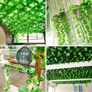 Hojas y Enredaderas Artificiales de Gardenia de 200 cm, Flor de Seda Duradera para Decoración de Bodas, Hogar y Exteriores - Product Image 4