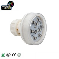 Cabochon automatique LED Point Lights Éclairage amusant pour parcs à thème IP65 Corps en plastique AC24V Usine directe de Chine