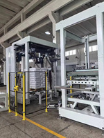 Machine d'emballage automatique de palettes par film étirable à froid pour usine professionnelle