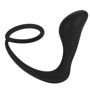 Sıcak satış silikon seks oyuncakları erkek vibratör büyütme gecikme boşalma titreşimli halka erkekler için Anal horoz halka - Product Image 1