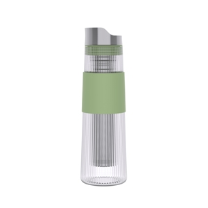 Emode Eco Friendly nuovo Design alto vetro borosilicato caffè e tè con infusore inossidabile - Product Image 5