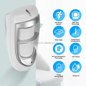 Outdoor Waterproof Passive Sensor <strong>Movimiento</strong> Wired Dg85 PIR Motion <strong>Detector</strong> Alarm Dual PIR Sensor Motion Sensor