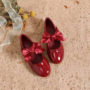 รองเท้าเจ้าหญิงส้นนิ่มผูกเชือกแนวย้อนยุคสำหรับเด็กผู้หญิงรองเท้าแฟชั่นสำหรับการแสดงบนเวทีปาร์ตี้ - Product Image 6