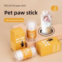 Baume pour pattes d'animaux, directement de l'usine, sans danger pour la léchage, protège, répare, nourrit les pattes sèches et gercées des animaux de compagnie