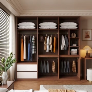 Armoire de maquillage et de vêtements sur mesure, style élégant, pour chambre à coucher, <span class=keywords><strong>dressing</strong></span> - Product Image 4