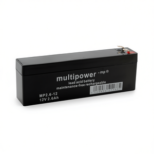 Batería UPS VRLA SONNENSCHEIN Multipower FG-0007 12V 2.6Ah, Libre de Mantenimiento, Recargable - Product Image 3