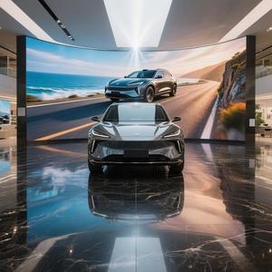 Jode COB 높은 재생 빈도 P4 풀 컬러 실내 고정 <span class=keywords><strong>Led</strong></span> 화면 디스플레이 자동 전시회를위한 광고 비디오 벽 - Product Image 1