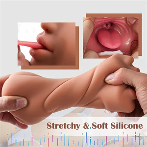 Produit phare : <span class=keywords><strong>Masturbateur</strong></span> masculin manuel en forme de <span class=keywords><strong>buste</strong></span> avec gros seins, en silicone et TPE couleur chair, pour massage, modèle Avion - Product Image 4