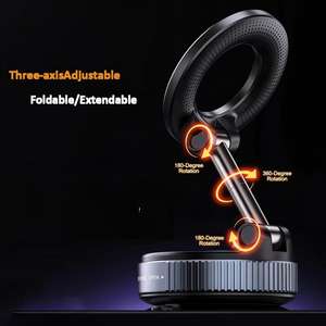 2025 recién llegados dispositivos electrónicos accesorios de teléfono de tendencia soporte de coche de succión magnética y soporte para teléfono móvil - Product Image 3