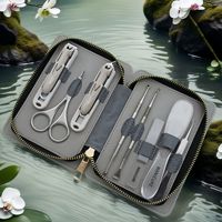 Coupe-ongles en acier inoxydable de haute qualité, ensemble de pédicure, kit d'outils de beauté professionnel avec un design durable et portable