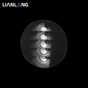 Radio 22mm Lente Fresnel circular HDPE Plásticos Lente de sensor infrarrojo humano óptico Lente de detector de movimiento