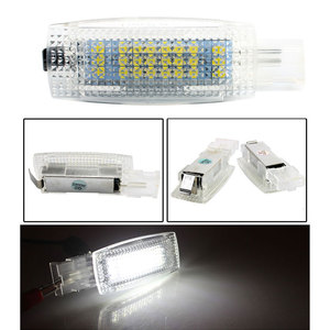 LED Interior Sun Visor Vanity Mirror Lámparas Luz de lectura para VW Golf 4 5 6 7 Passat CC B5 B6 B7 Polo Tiguan Scirocco Jetta <span class=keywords><strong>Toura</strong></span> - Product Image 4
