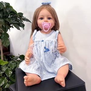 EW Iife born ebborn alistic ealistic born ebborn ababy al EAL oll 55 cm iifelike iull dy ody ilicono ababy oll Heap o ifts - Product Image 2