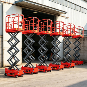 Plataforma Elevadora de Tijera Móvil de 450 kg, 4.8 m - 10 m, Portátil para Construcción Industrial y Almacenamiento, OEM - Product Image 2
