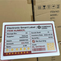 Nueva Etiqueta Electrónica de Estante con Tecnología Ble API EInk Epd Nfc para Almacenes, Sistema Eas, Etiquetas Electrónicas ESL, Etiquetas de Precio Digitales