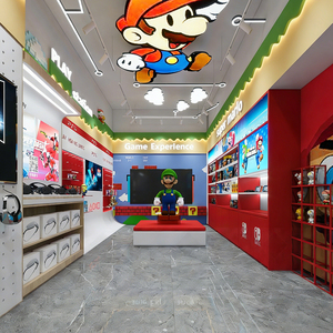 Diseño de Tienda de Juguetes, Diseño de Mostrador, Vitrina de Exhibición, Muebles para Exhibición, Tienda <span class=keywords><strong>Super</strong></span> <span class=keywords><strong>Mario</strong></span> - Product Image 1